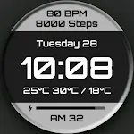 DADAM112: Digital Watch Face