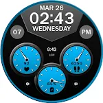 Key WF64 Digital Watch Face