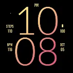Peach Light Watch Face