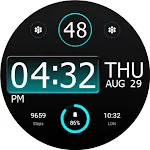 Key WF31 Digital Watch Face