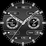 ZKin WatchFace Retro Deep Grey