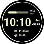 Simple Digital Watch Face