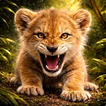 Wild Animal Survival Sim 3D icon