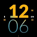 Yellow Large Watch Face