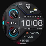 MD260 Digital watch face