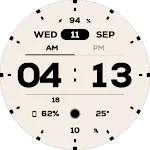 NW064: Digital watch face