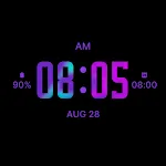 Lavender Modern Watch Face