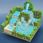 流水喷泉3D拼图 Flow Water icon