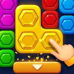 헥사 블록 잼: 컬러 퍼즐 icon