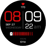 Key075 Modern Watch Face