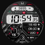 MD277 Digital watch face