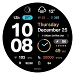 NW124: Digital watch face
