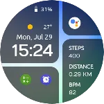 EXD070: Digital Watch Face