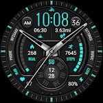 Green Blue Texture ZKin Watch