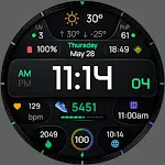Digital Watch face D33