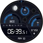 DS D006 - Digital watch face