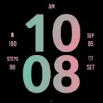 Big Pastel Watch Face