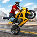 Moto Bike Stunt Wheelie 3D icon