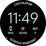 Digital Pixel Plus: Watch face