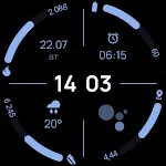 Digital Watchface D12
