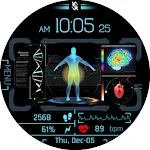 BFF5- Technology Body HUD Scan