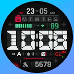 SH102 Watch Face, WearOS watch