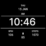 Black Max Watch Face