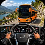 City Coach Bus Driving Game icon