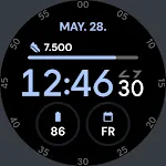 Active - Digital Watch Face