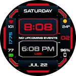 WR 006 Duo Digital Watch Face