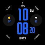 Blue Nation Watch Face