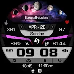 Astronomy Moon Galaxy Watch 73