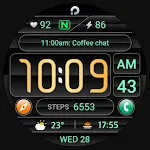 PRADO 61 Digital Watch Face