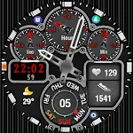 N-SPORT590 RedHybird WatchFace