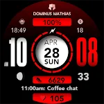 DM105 Futuristic Digital Watch