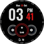 Big Digital Clock Watch Face
