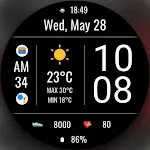 DADAM105: Weather Watch Face