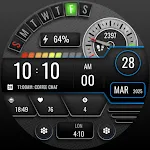 MJ168 Digital Sport Watch Face