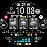 Informative Digital Weather A4