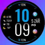 PW50 Digital Watch Face
