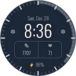 Digital watch face D26