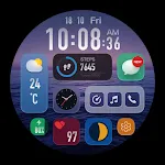 ZCPY Watch face Glasswidget