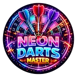 Neon Darts Master - Offline icon