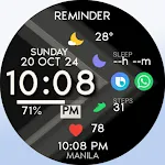 Digital Dashboard Watch Face