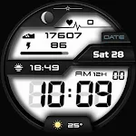 Colorful Digital Watch Face