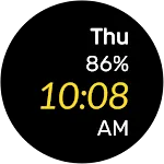 EXD027: Minimal Watch Face