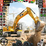 Road Construction 3D JCB Game icon
