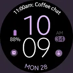 Simple Purple watch face