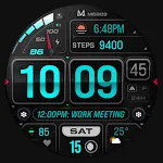 MD309 Digital watchface