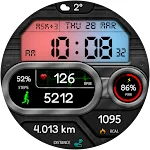 DIGI SARTUM URX54 Watch face